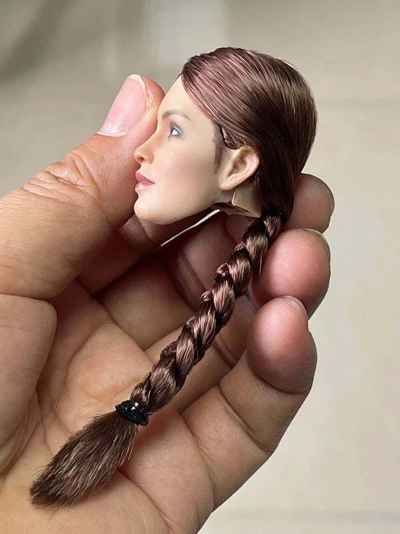 In Stock 1/6 VERYCOOL VCF-2052 Russian Female Soldier Head Sculpture Fit 12" Women Action Figure Bodys