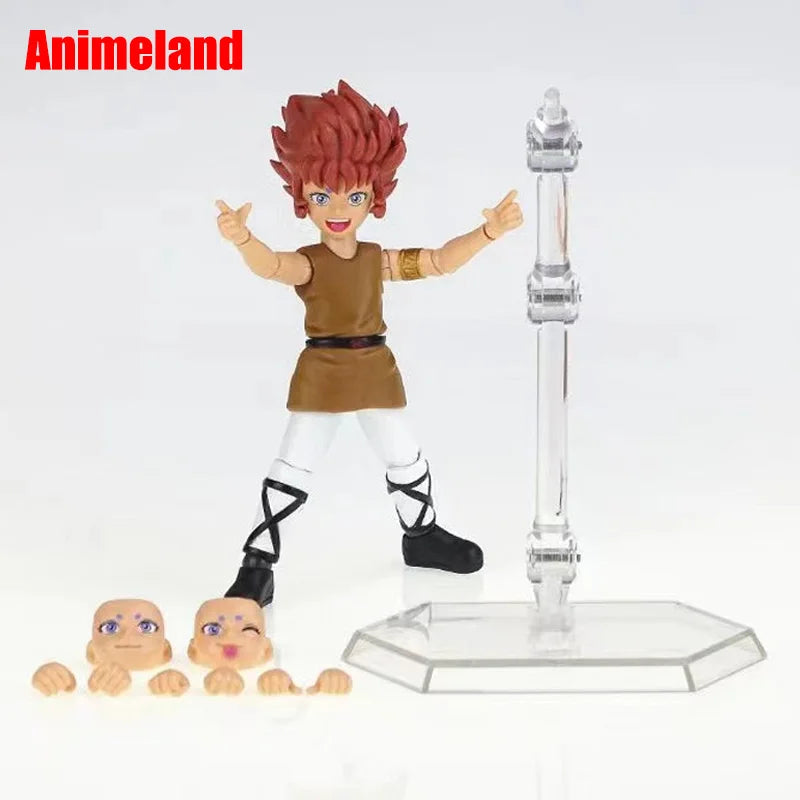 ST/ShineTime Saint Seiya Myth Cloth EX Aries Mu KiKi Gold Knights of the Zodiac PVC Action Figure Model In Stock