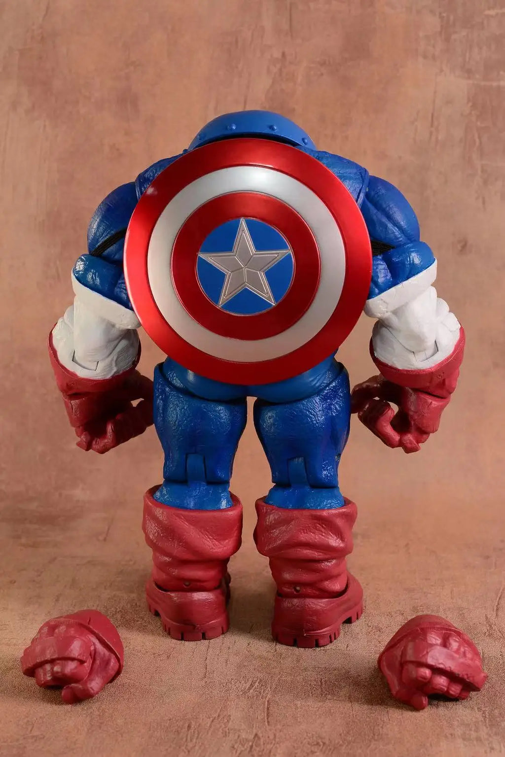 Marvel Select DST Juggernaut Captain American Custom 9" Loose Action Figure