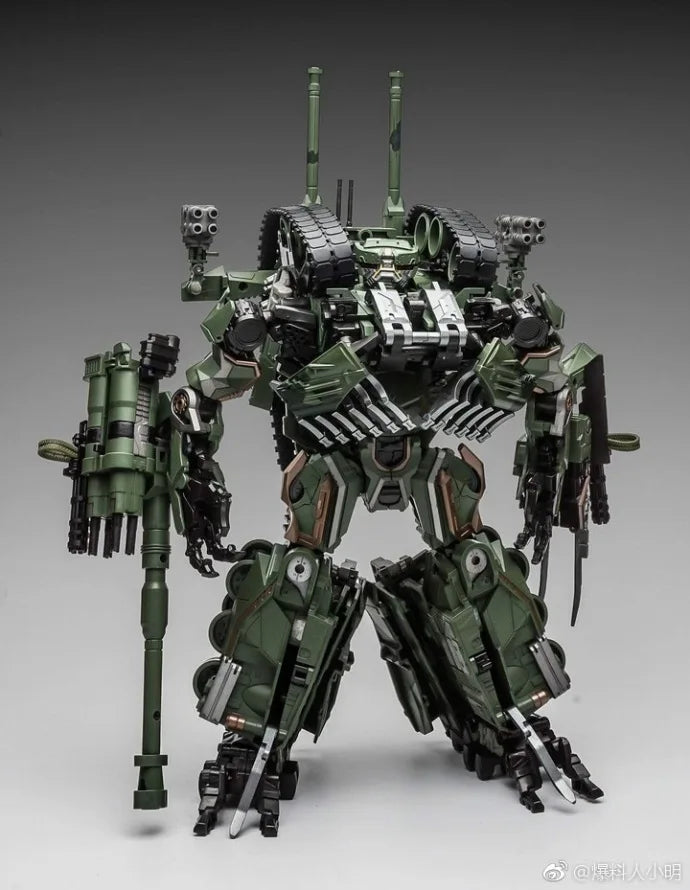 WEIJIANG agnified Brawl Tank Transformation  WJ M04 L-class Brawl Magnified Version Armored Car Model Decepticons