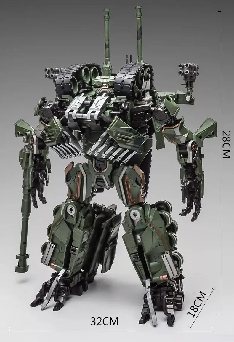 WEIJIANG agnified Brawl Tank Transformation  WJ M04 L-class Brawl Magnified Version Armored Car Model Decepticons