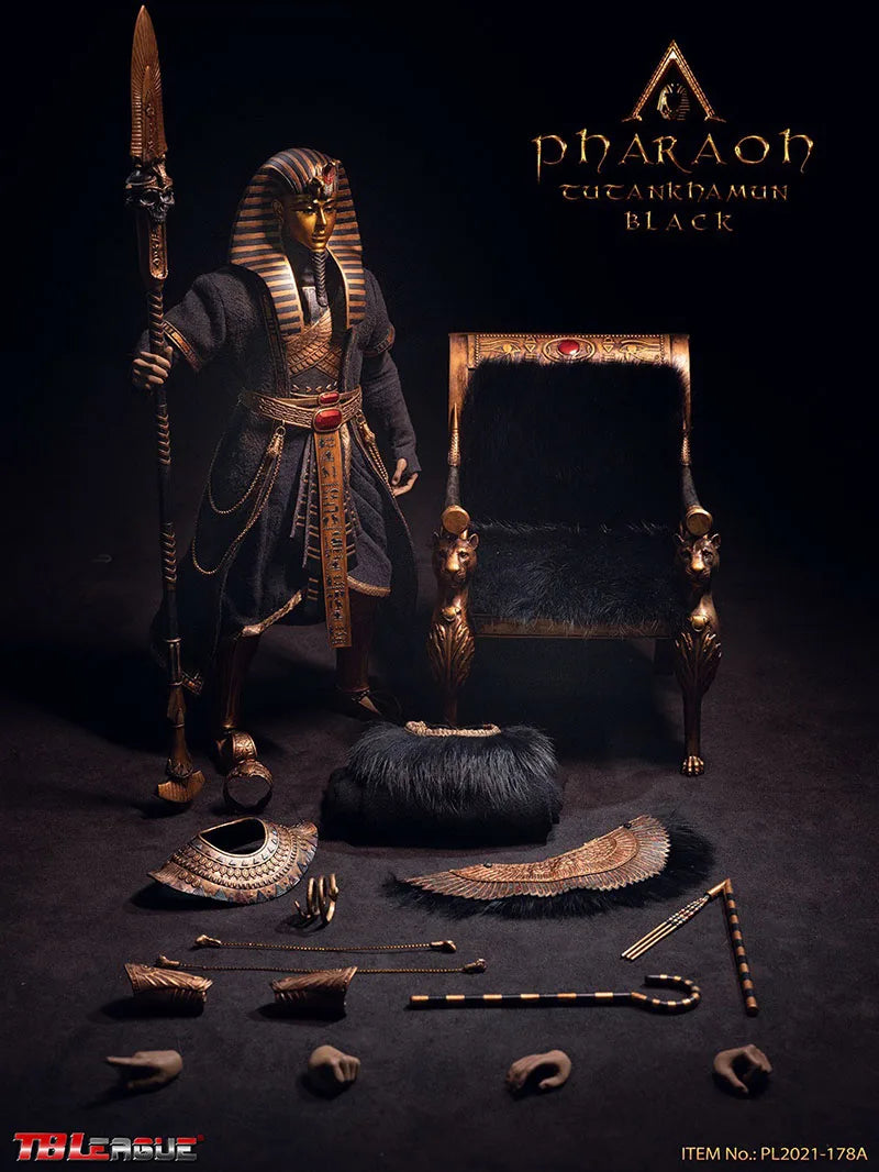 PL2021-178 1/6 Scale Famous Egyptian Pharaoh Tutankhamun Full Set 12 Inch Action Figure Model Collectible For Fans In Stock