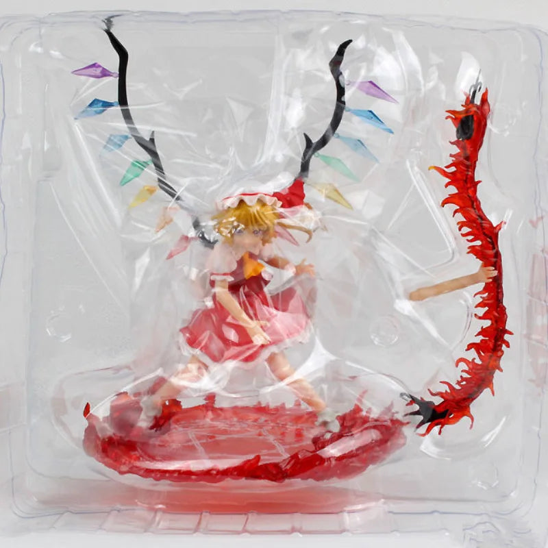 Japan Anime Touhou Project Sister of the Devil Flandre Scarlet Complete Figure Collectible Model Toy Chirstmas Gift 1/8