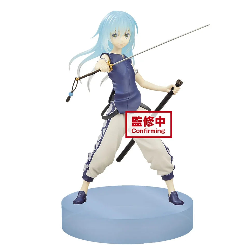 Bandai Original Instock 22Cm That Time I Got Reincarnated As A Slime Shion Secretary Trench Coat Pvc Action Figure Model Toys