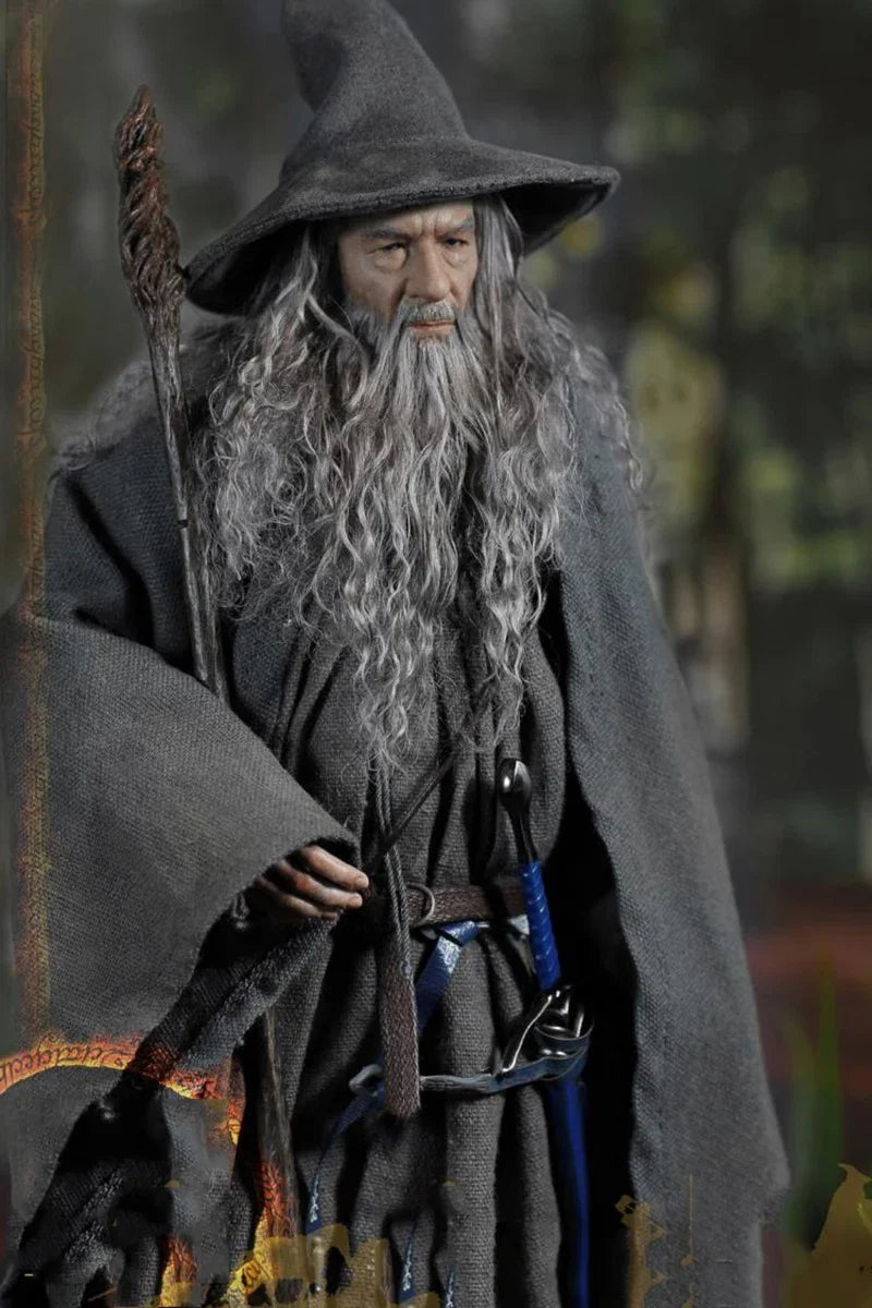 Asmus Toys Crw001 1/6 Men Soldier Crown Series Gandlaf The Grey Eye-Movable Wise Old Man 12" Action Figure Model For Fans Gifts
