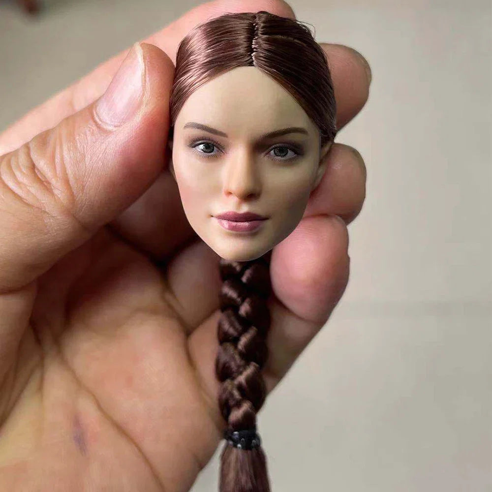 In Stock 1/6 VERYCOOL VCF-2052 Russian Female Soldier Head Sculpture Fit 12" Women Action Figure Bodys