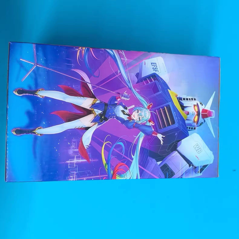 1/8 scale Japanese version Bandai BANPRESTO EVOLVE Gundam 45th Anniversary x Hatsune Miku collaboration figure