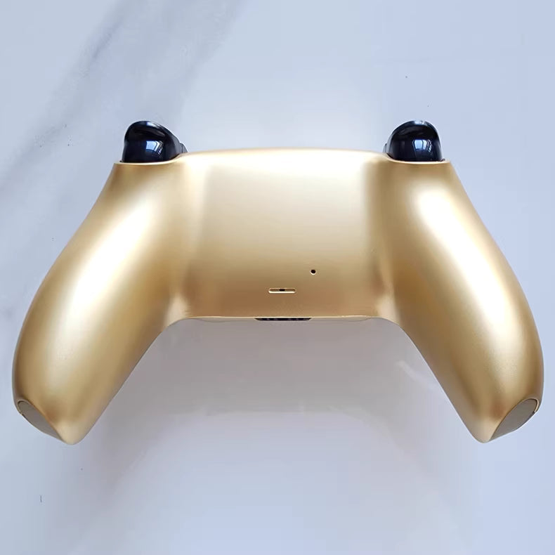 Sony original PS5 controller modified and upgraded with Hall TMR joysticks: Yangtishan Golden Soul edition.
