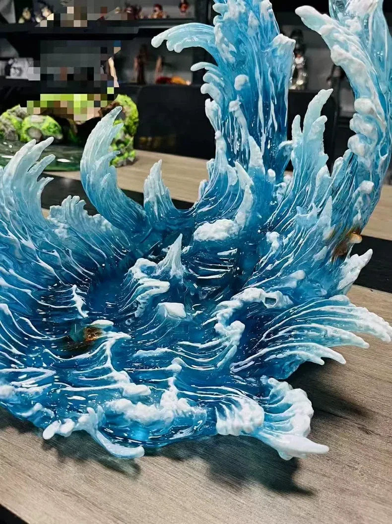 Pre-order now for a scene depicting Obito vs. Konan! Featuring blue water wave effects and white wing decorations, the overall design is stunning!