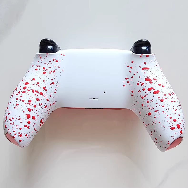 Sony original PS5 controller modified and upgraded with Hall TMR joysticks: Flame Spider edition.
