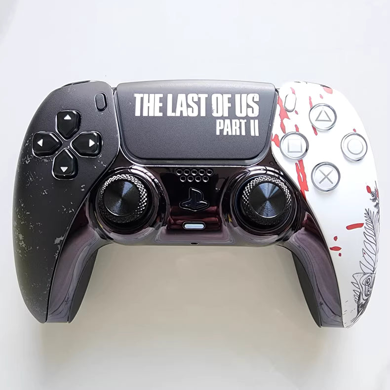 Sony original PS5 controller modified and upgraded with Hall TMR joysticks: The Last of Us edition. &nbsp;