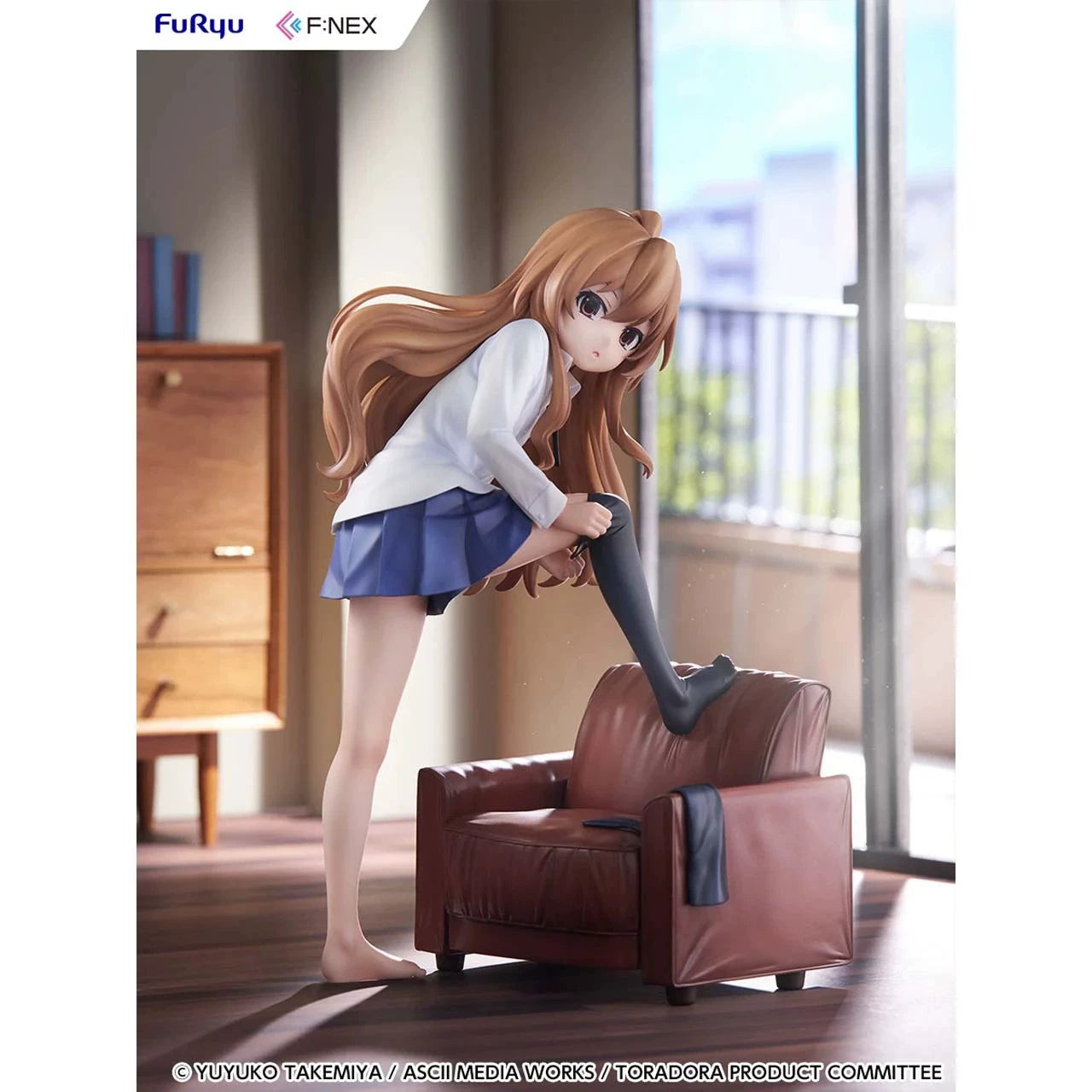 F:NEX Toradora! Taiga Aisaka 1/7 Scale Figure Includes bonus interchangeable face part
