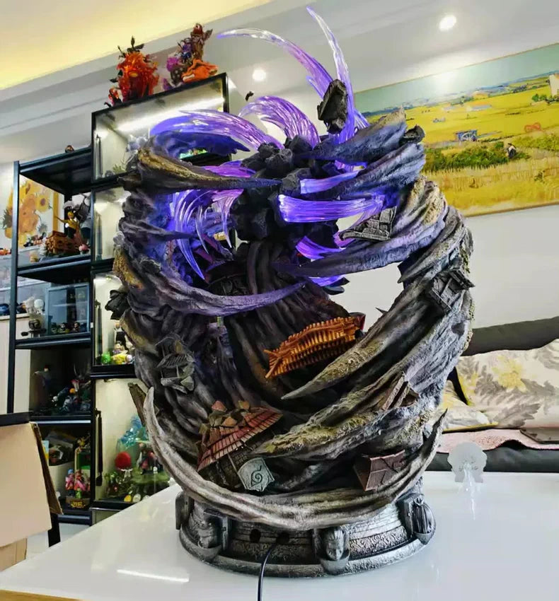 Pre-order 60cm Naruto Pain GK Statue with Purple Rinnegan Effect