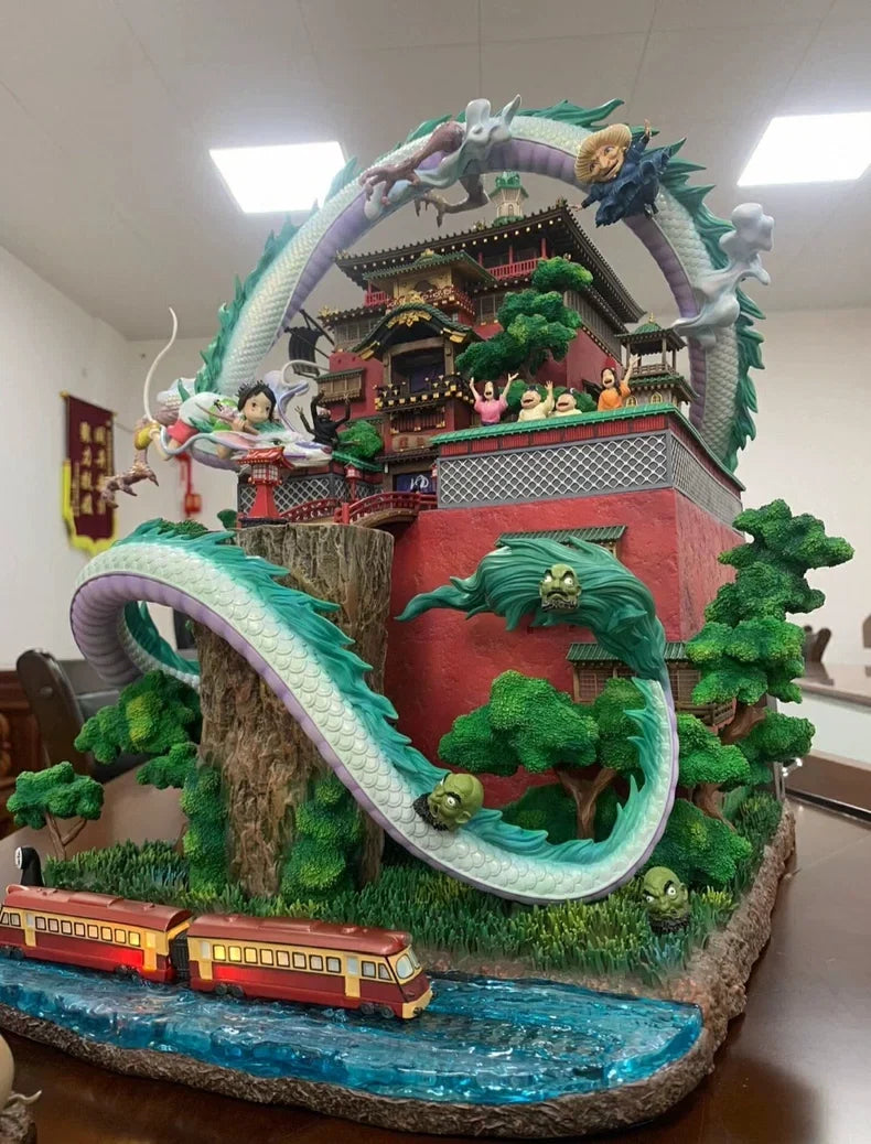 Pre-order 50cm Spirited Away Bathhouse Scene Statue, made of resin