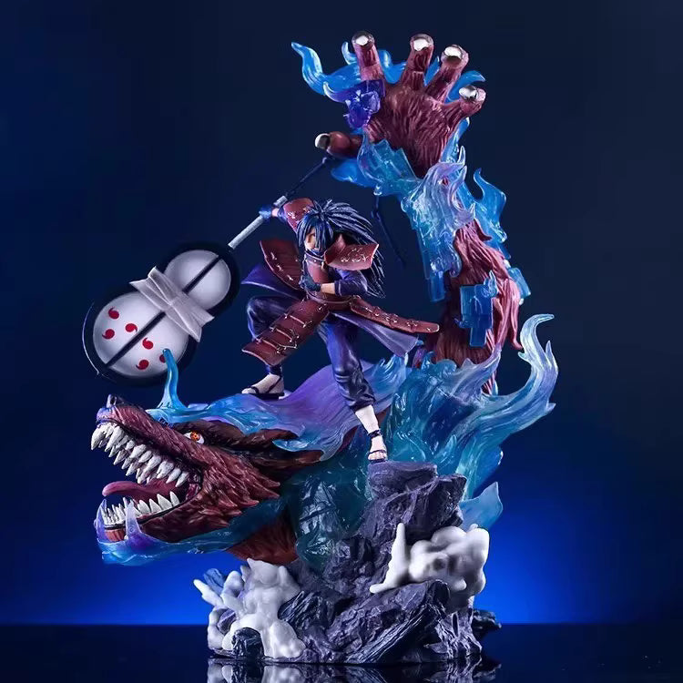 Naruto Nine-Tails Glowing Susanoo Madara Uchiha Madara Action Figure