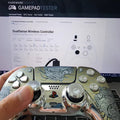 Sony PS5 Original Controller Upgrade with Hall TMR Joystick: Crane Dance Silver Dragon