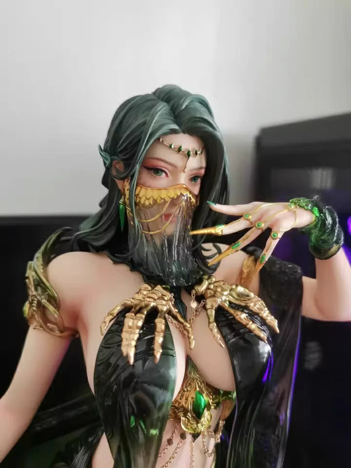 Pre-order the 1/4 scale Naga statue from the Fouji Elf 6 series, made of high-transparency resin and PVC.