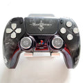 Sony PS5 original controller modified and upgraded with Hall TMR joysticks: Wind Blade Blood Curse edition.