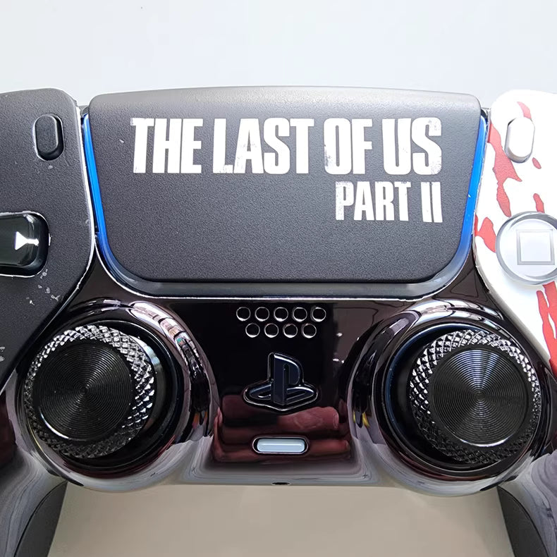 Sony original PS5 controller modified and upgraded with Hall TMR joysticks: The Last of Us edition. &nbsp;
