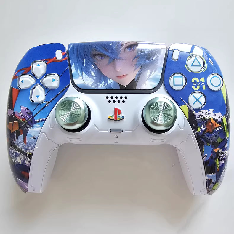 Sony PS5 original controller upgraded with Hall effect TMR joystick: EVA Gospel Star