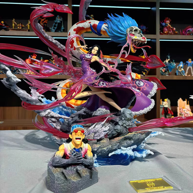 Pre-order One Piece Raven Empress alternate color statue! Extra-large scene base 60×57×51cm!