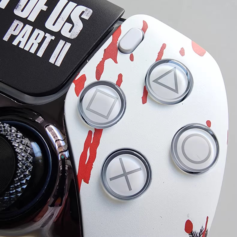 Sony original PS5 controller modified and upgraded with Hall TMR joysticks: The Last of Us edition. &nbsp;