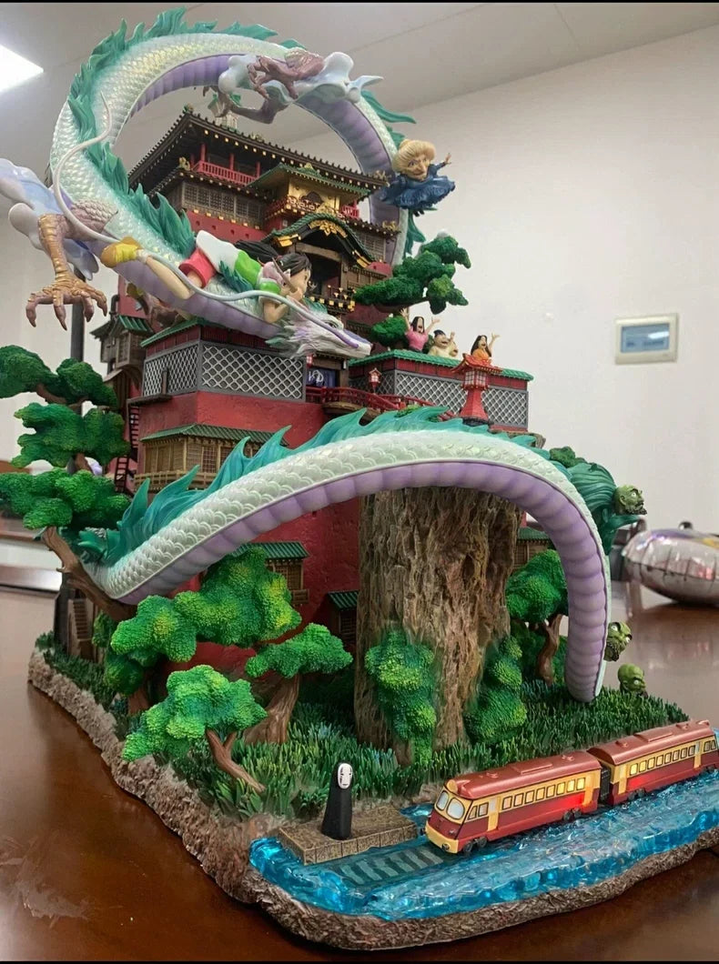 Pre-order 50cm Spirited Away Bathhouse Scene Statue, made of resin