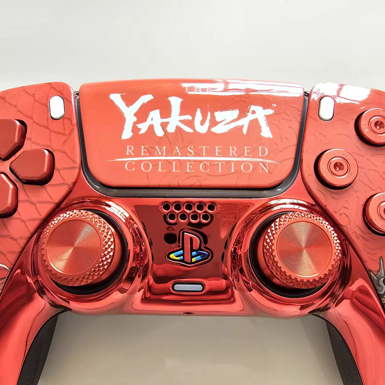 Sony PS5 original controller upgraded with Hall effect TMR joystick: Lucky Fish