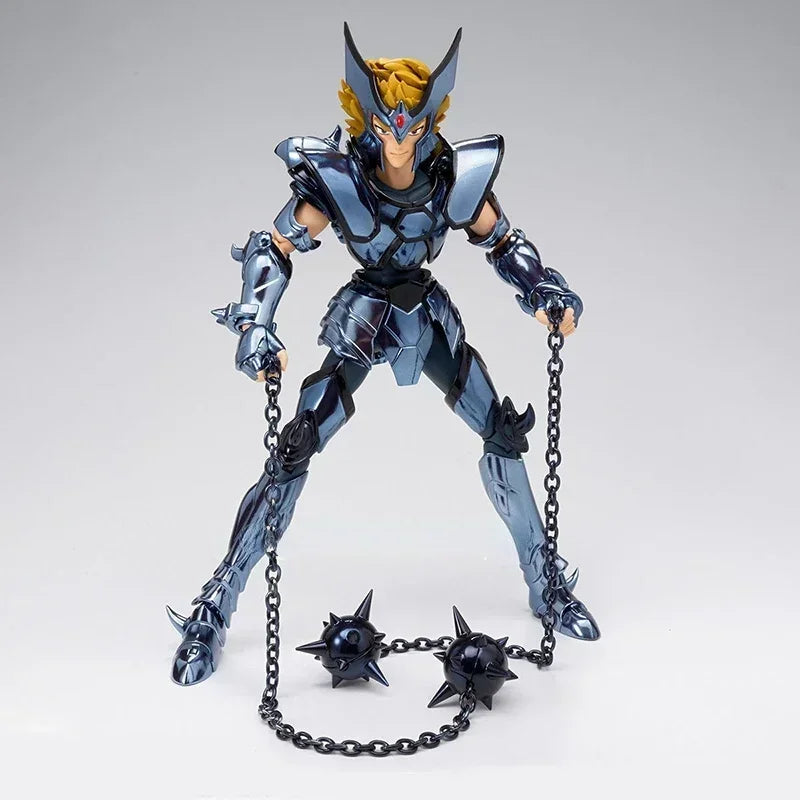 Bandai in stock Saint Seiya Anime Character Saint Cloth Myth EX Krishna Dante Siegfried Action Figure Toy Children's Gift