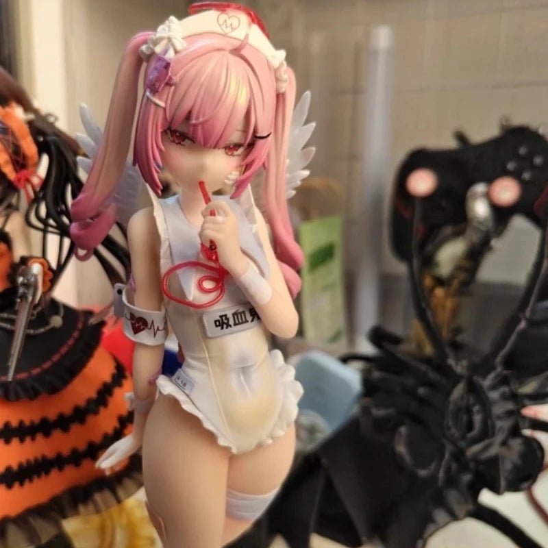 Model Doll Gift 1/6 Bibi Buttons Minarai Nurse Tsukiyomi Ai Anime Girl Pvc Actiong Figure Toy High Quality Statue Collectible