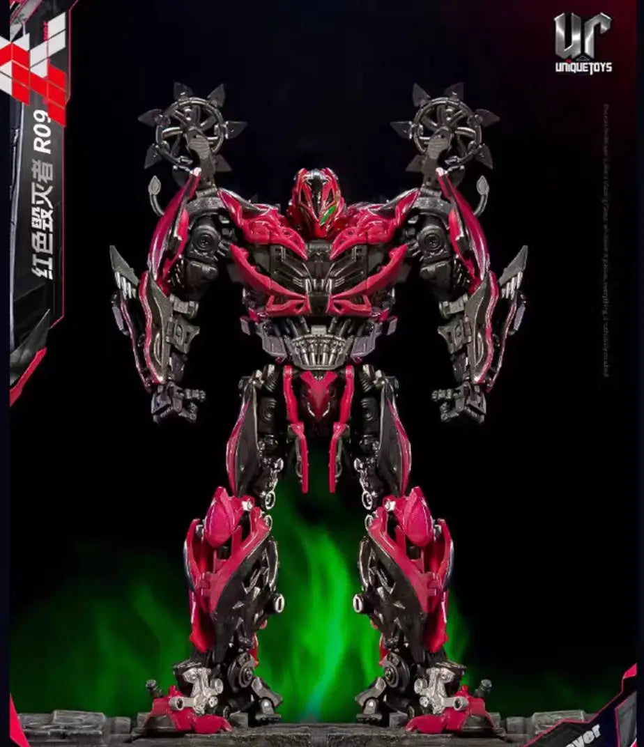 In Stock UT RO9 Stinger Red Destroyer Pagani Sports Car Transforming Toy Action Model Collectible Gift