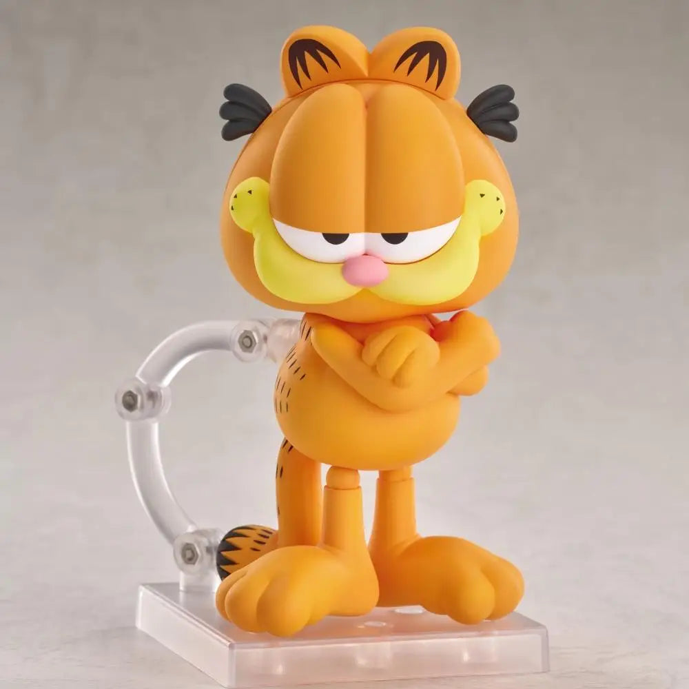 In Stock Original Good Smile Nendoroid 2638 The Garfield Show Garfield GSC Anime Action Figures Model Toys