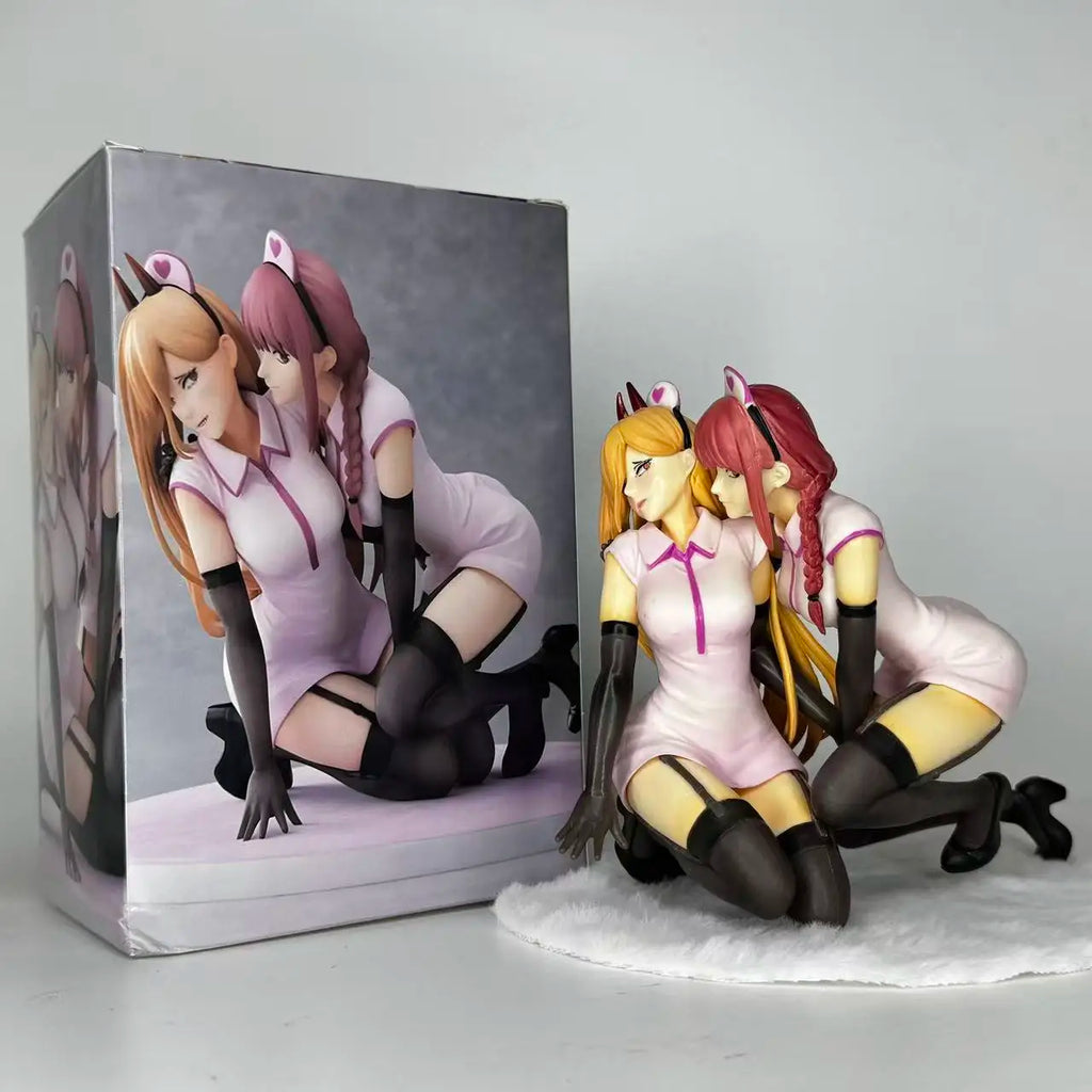 Chainsaw Man Anime Nurse Pawa Marchma (with blanket) anime beautiful girl model decoration