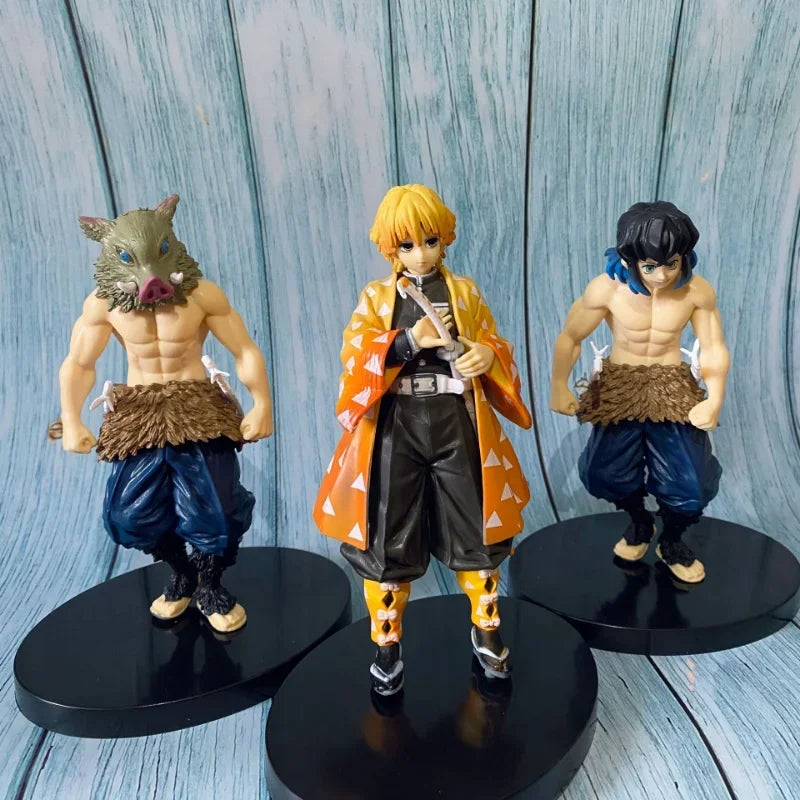 Anime Demon Slayer Action Figures Kimetsu No Yaiba Shinobu Nezuko “PVC” Dolls Model Collection Ornaments Japan Derivatives Toys