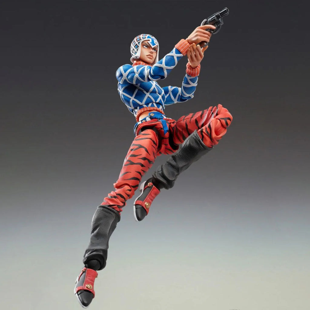 100% Original in Stock Medicos Entertainment Super Action Statue (#34) Jojo No Kimyou Na Bouken Guido Mista Collection Series