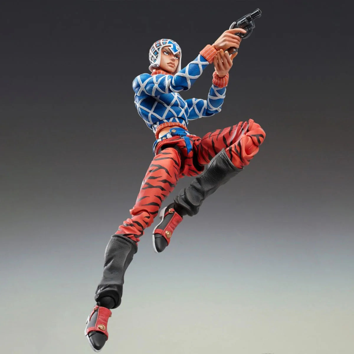 100% Original in Stock Medicos Entertainment Super Action Statue (#34) Jojo No Kimyou Na Bouken Guido Mista Collection Series