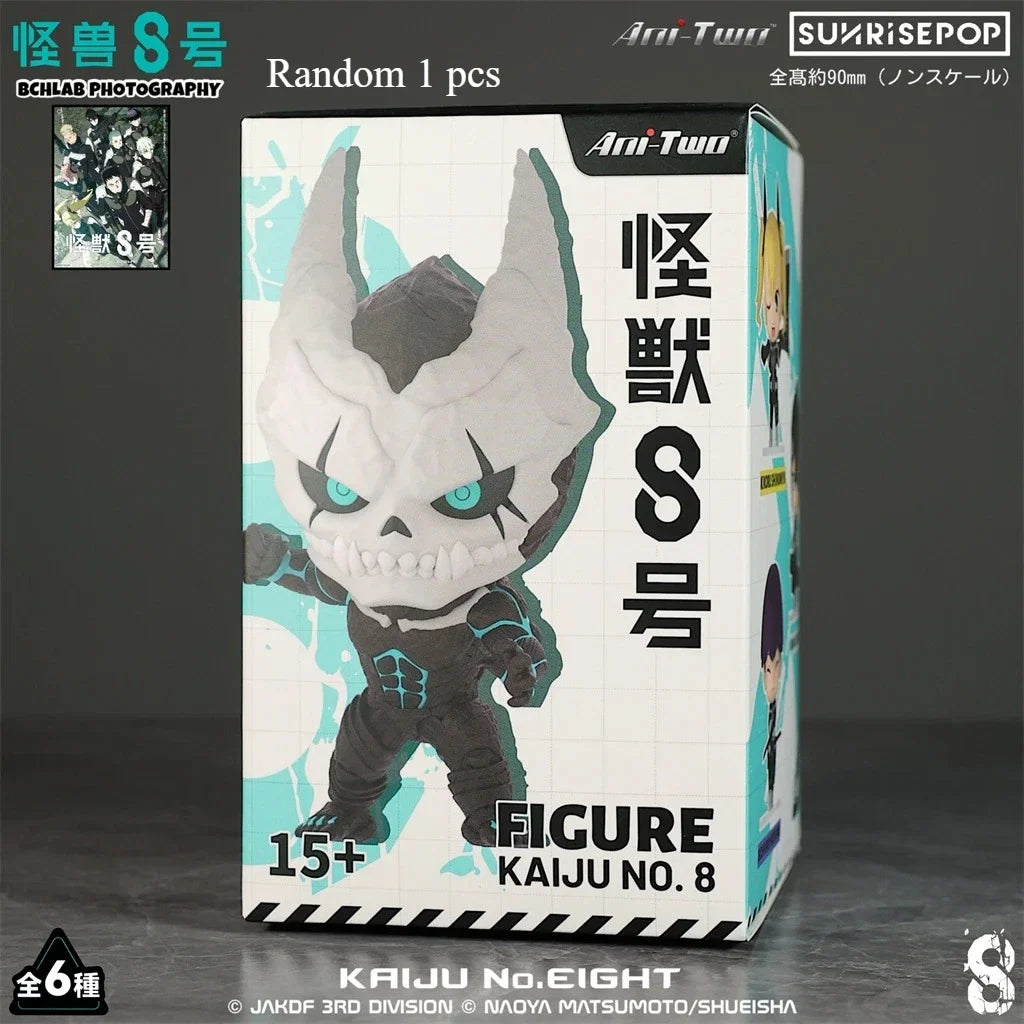 Beast No. 8 Q-version Action Figure Two-dimensional Anime Figures PVC Model in-vehicle Ornament Holiday Gifts Model Toys