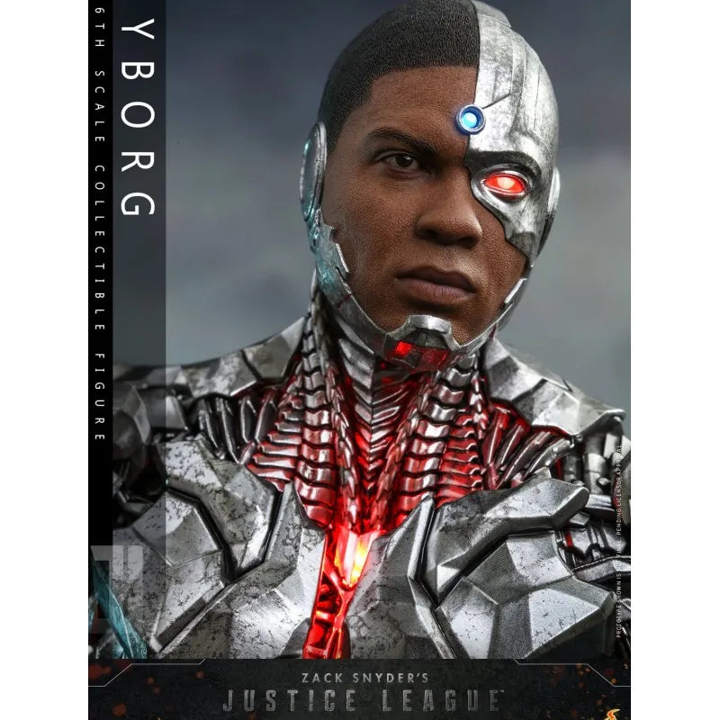 Action Figure Collectible Figure Hot Toys 1/6 Tms057 Zack Snyder's Justice League Cyborg Victor Stone Movie Toy Gift In Stock