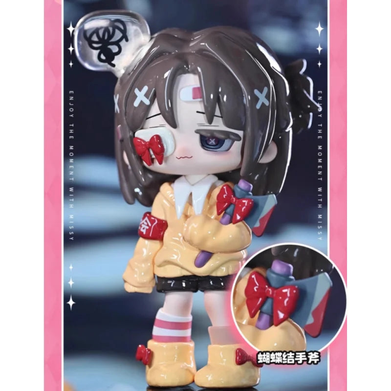 Missy Sweet Mourning Lolita Series  Cute Action Figure Toys Kawaii Anime Figures  Dolls Toy Gift