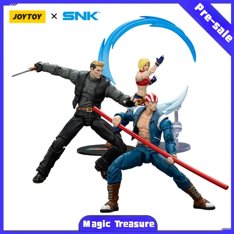 【MT】Pre-sale JOYTOY SNK KOF'98UM 97 Special Team Ryuji Yamazaki Billy Kane Blue Mary 3PCS 1/18 Action Figure Toy Collection