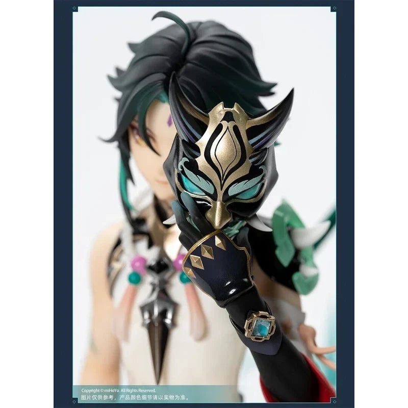 In Stock Original APEX-TOYS MiHoYo Genshin Impact Vigilant Yaksha Xiao 27CM 1/7 PVC Game Anime Figure Boxed Model Doll Statuette