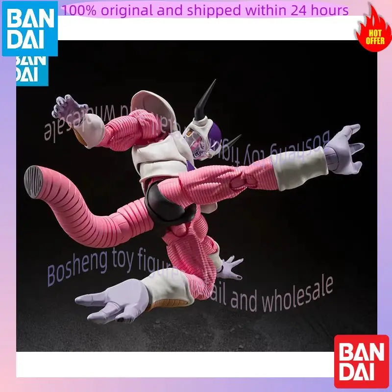Original Bandai S.H.Figuarts Frieza Second Form Dragon Ball In Stock Anime Action Collection Figures Model Toys