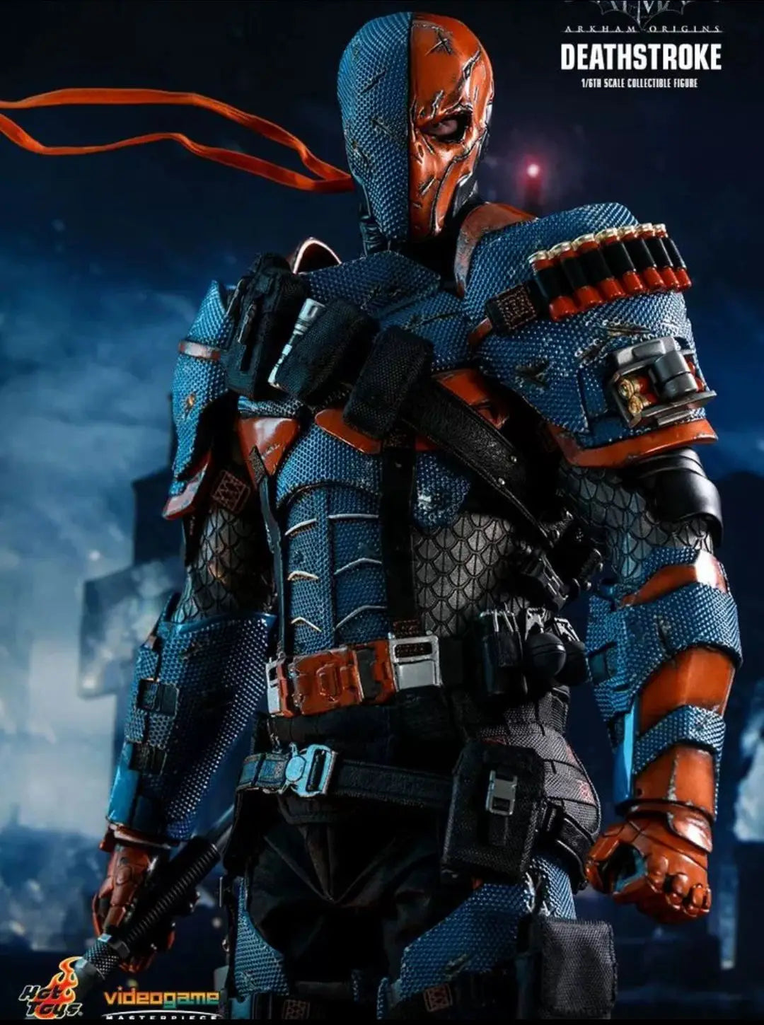 In Stock HT Arkham Batman HotToys 1:6 VGM30 DC Deathstroke Arkham Knight Figure Model Collectible Gift