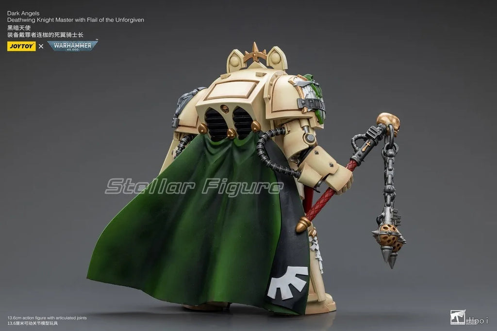 【SF】JOYTOY 1/18 Action Figure Dark Angels Deathwing Knight Master with Flail of The Unforgiven Model Toys Collection Ornaments