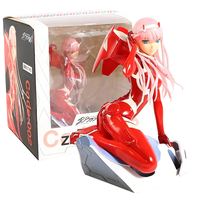 Darling In The Franxx Zero Two Figure 13th Unit Version 1/7 Painted Figure Anime Bishoujo Figurals