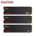 SanDisk Extreme M.2 2280 NVMe PCIe Gen 4.0 SSD Read speed Up to 5150MB/s 2TB 1TB 500GB Internal Solid State Drive For laptops PC