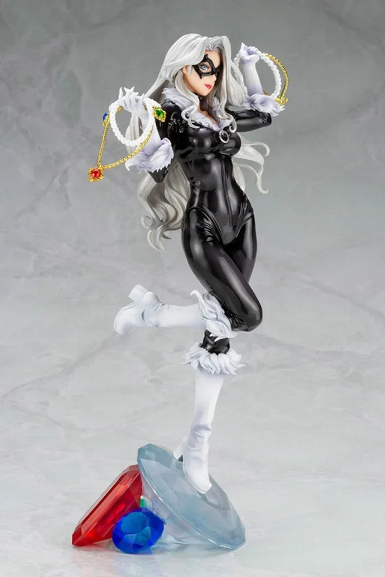Kotobukiya Original BISHOUJO STATUE Marvel Superhero Felicia Hardy/Black Cat Action Figure Model Hobbies Collectibles Toys