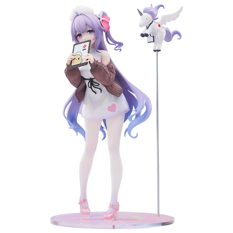 in stock Azur Lane APEX TOYS Unicorn Angel's care time Original genuine PVC Action Anime Figure Model Toys Figure
