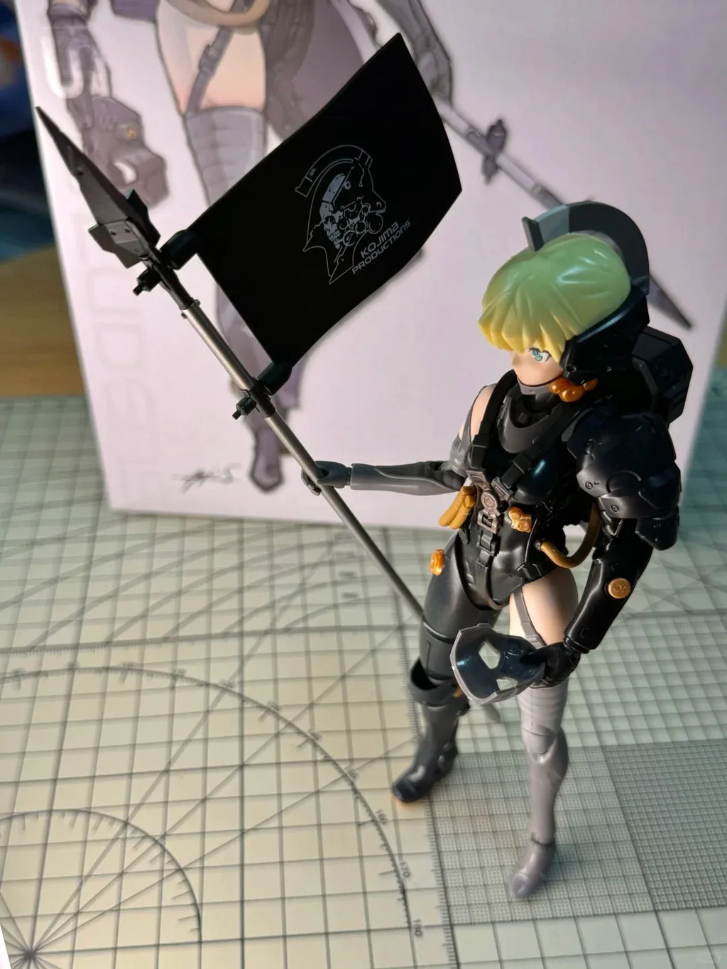 Kotobukiya Death Stranding ludens Black Ver.and LUDEnS KP550 KP436 Plastic Model Action Figure Assembly Model