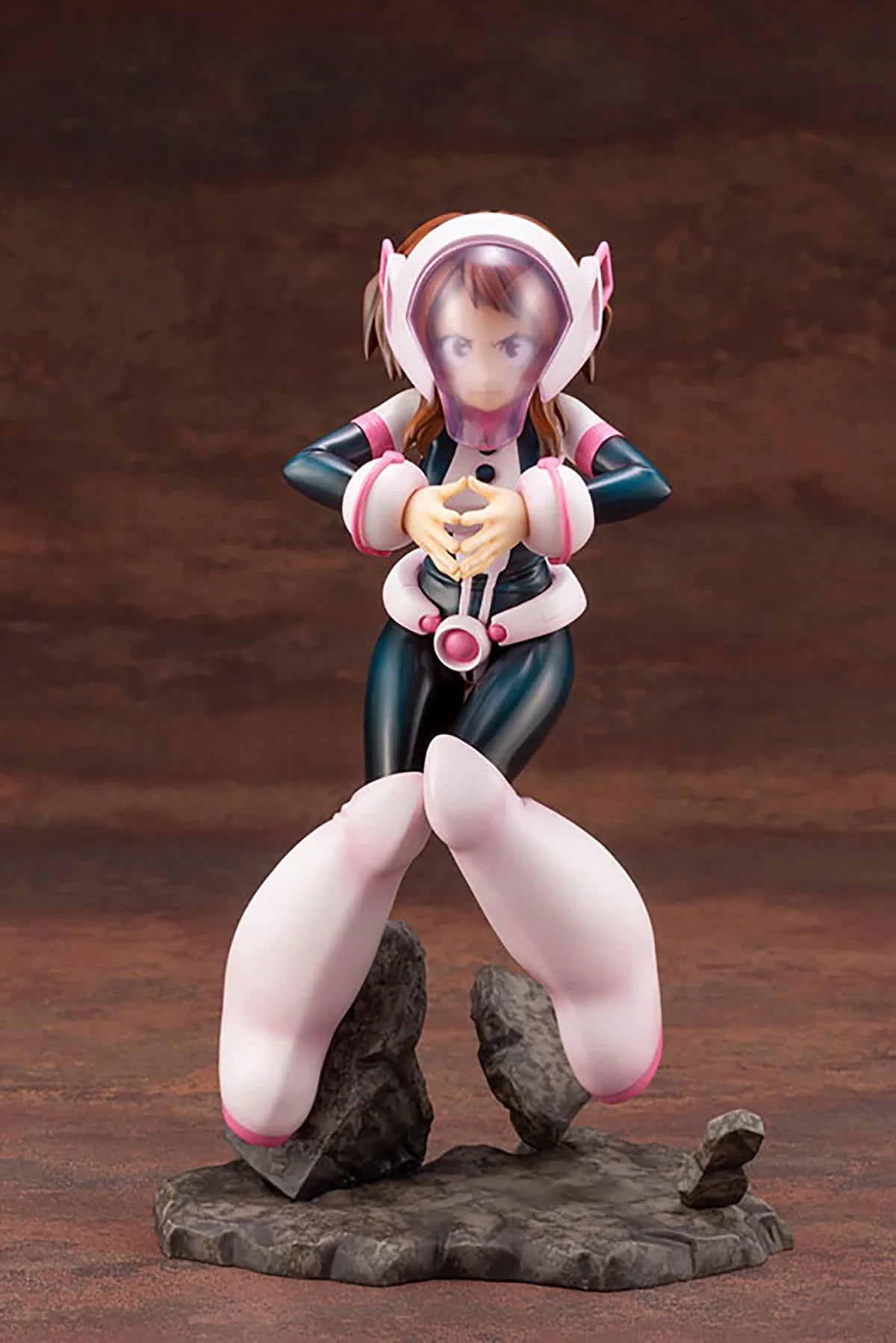 Original Genuine Kotobukiya Prepainted ARTFX J Boku No Hero Academia Uraraka Ochaco 1/8 H=21cm Anime Character Figure Decoration